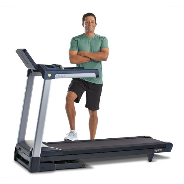 Poza cu Banda de alergare LifeSpan TR5500iT, 4 CP, 22 km/h, pliabila