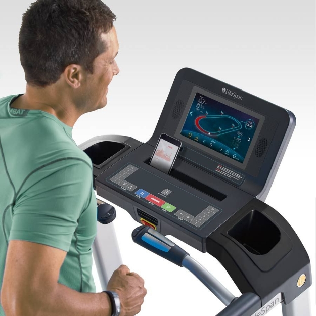 Poza cu Banda de alergare LifeSpan TR5500iT, 4 CP, 22 km/h, pliabila