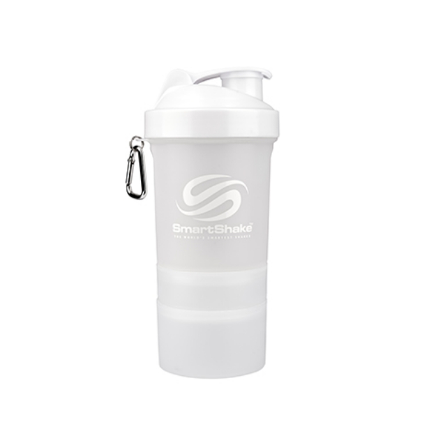 Poza cu SHAKER FITNESS SMART SHAKE ORIGINAL ALB 600ml