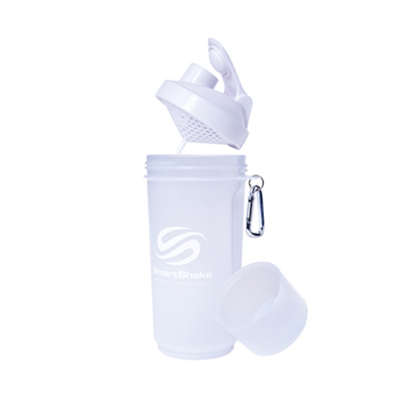 Shaker suplimente SmartShake, alb, 500 ml - 1 | YEO