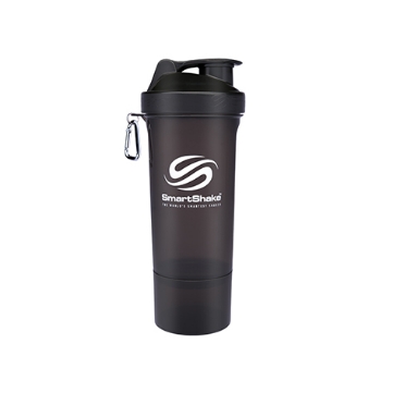 Poza cu Shaker suplimente SmartShake, negru, 500ml