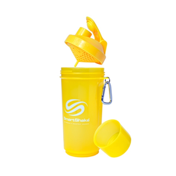 Shaker suplimente SmartShake 500ml, galben - 1 | YEO