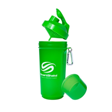 Poza cu Shaker suplimente SmartShake 500 ml, verde