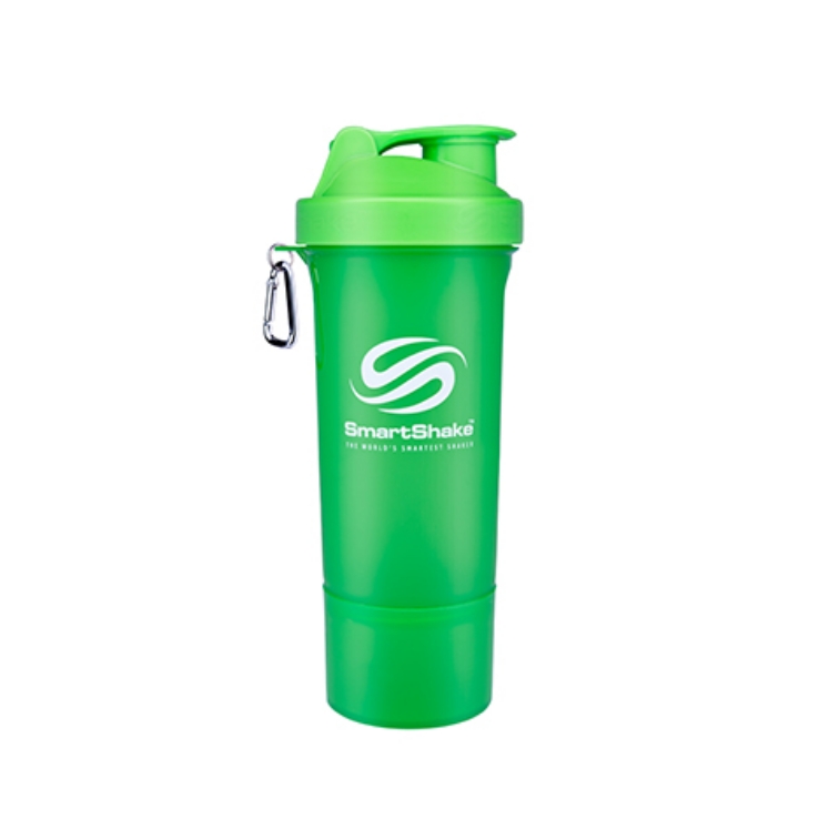 Poza cu Shaker suplimente SmartShake 500 ml, verde