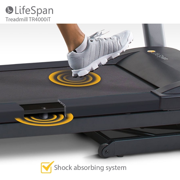 Poza cu Banda de alergat LifeSpan TR4000iT, 3.5 CP, 20 km/h, pliabila