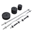 Poza cu Set greutati gantere si haltera 36 kg, TheWay Fitness