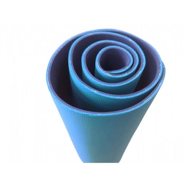 Poza cu Saltea yoga 1 kg, TPE 173x61 cm, Albastru, Dayu Fitness 