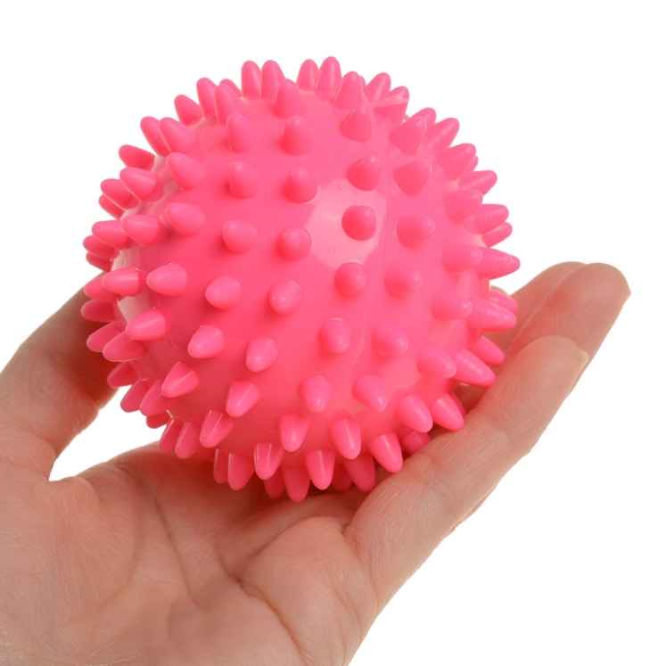 Poza cu Minge masaj mana, 7 cm, roz, Dayu Fitness