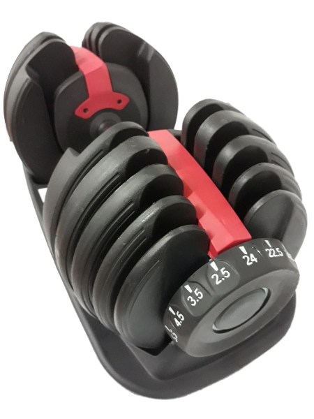 Gantera reglabila 2,5-24 kg Dayu Fitness - 2 | YEO