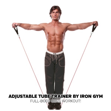 Poza cu Extensor fitness cu manere ajustabile Iron Gym