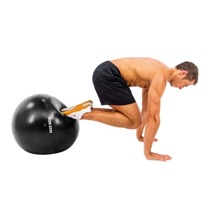 Poza cu Minge aerobic 55 cm + pompa Iron Gym Essential