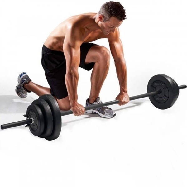 Haltera bara +discuri 19,5 kg Dayu Fitness - 2 | YEO