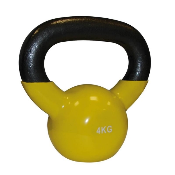 Gantera kettlebel 4 kg, galben, Sveltus - 1 | YEO