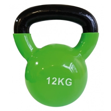 Poza cu Gantera kettlebel 12 kg, verde, Sveltus