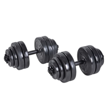 Poza cu Set gantere reglabile 30 kg (2x15 kg), OnWay Fitness
