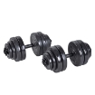 Poza cu Set gantere reglabile 30 kg (2x15 kg), OnWay Fitness