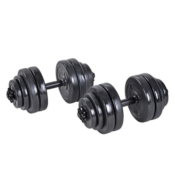 Set gantere reglabile 30 kg (2x15 kg), OnWay Fitness