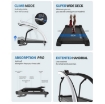 Poza cu Banda de alergare pentru acasa Luxury ST01, 2 CP, 120 kg, 15 km/h, TheWay Fitness resigilata