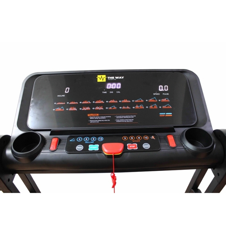 Poza cu Banda de alergat pliabila, 2.25 CP, 120 kg, 16 KM/H, TheWay Fitness