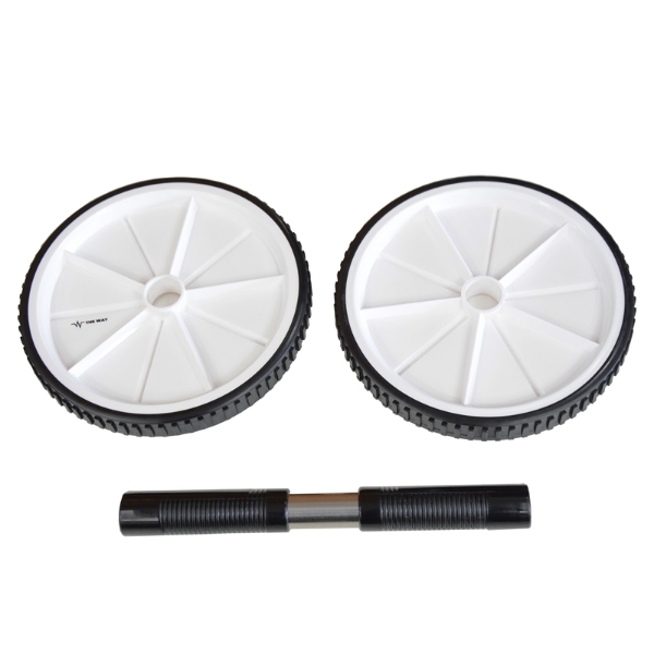 Roata de abdomene AB wheel, 19 cm, TheWay Fitness - 3 | YEO