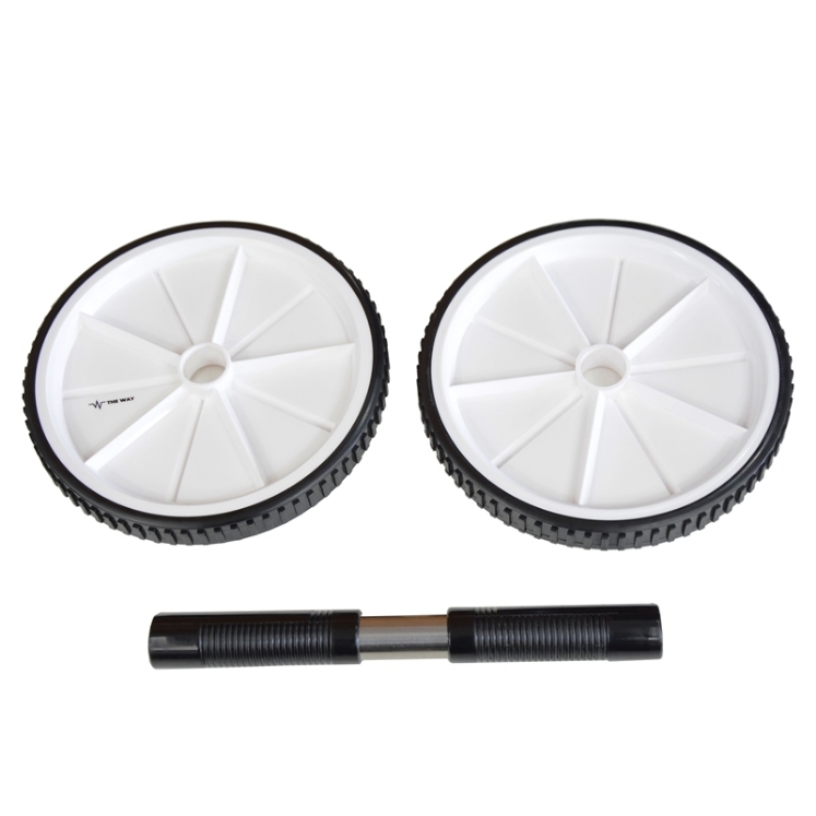 Poza cu Roata de abdomene AB wheel, 19 cm, TheWay Fitness