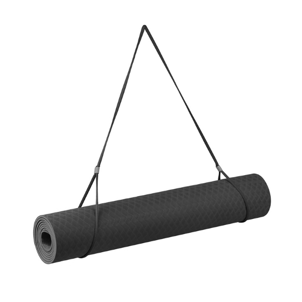 Covor de yoga ecologic, 152.4 x 58.4 cm, TheWay Fitness - 2 | YEO