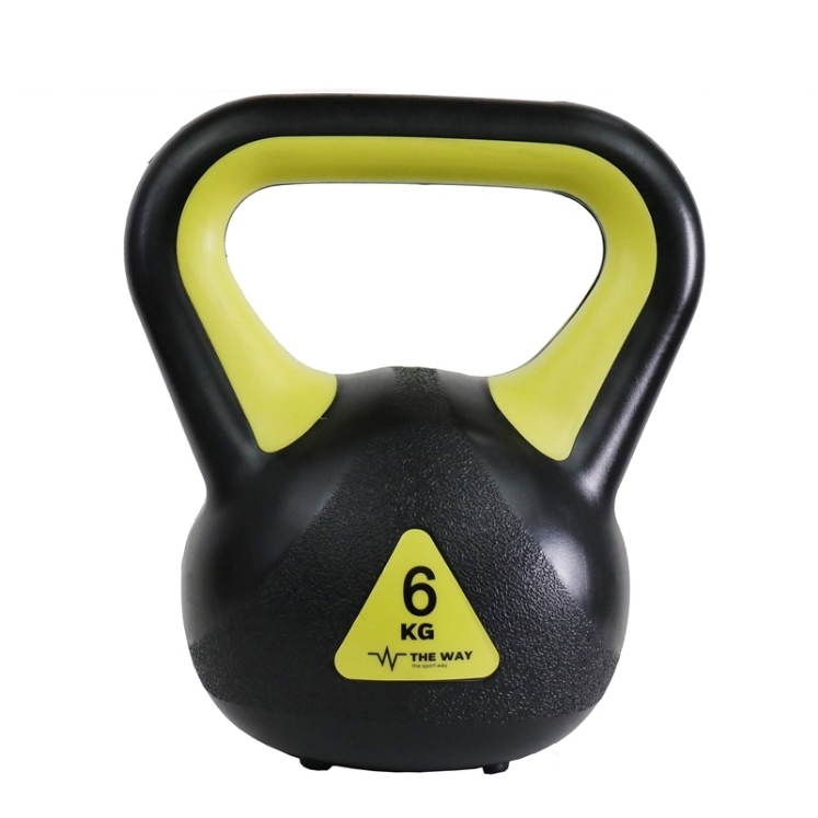 Poza cu Gantere Kettlebell, 2 kg, 4 kg, 6 kg, 8 kg, Vinil, TheWay Fitness