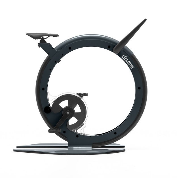 Poza cu Bicicleta fitness premium, otel, Ciclotte