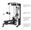 Poza cu Aparat Functional Trainer ES7030 Impulse Fitness