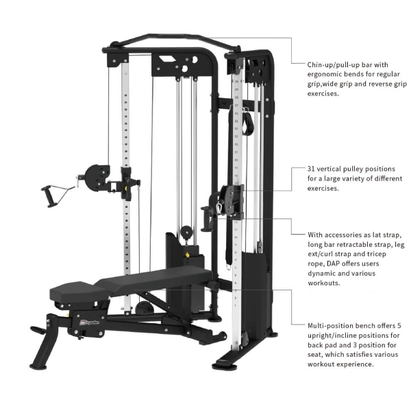 Aparat Functional Trainer ES7030 Impulse Fitness - 1 | YEO