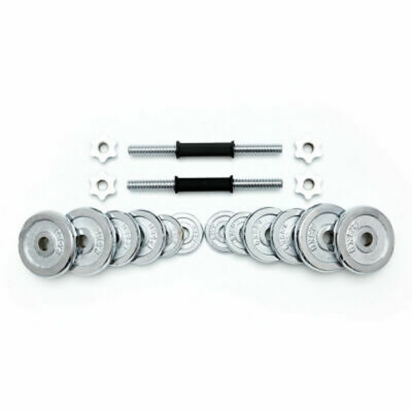 Set gantere reglabile 20 kg (2x10kg) Hiperlion - 2 | YEO