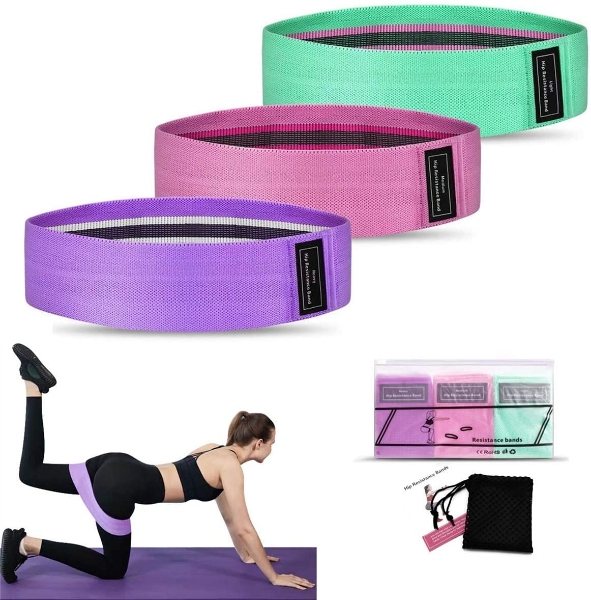 Set 3 benzi elastice pentru coapse si fese - 1 | YEO