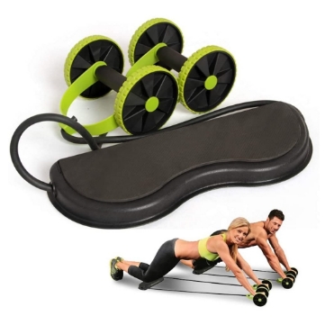 Poza cu Aparat abdomen Ab Roller cu benzi elastice, AB007, Hiperlion  