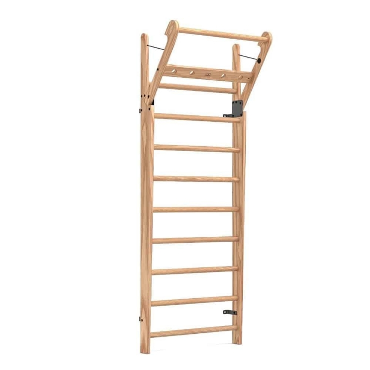 Poza cu NOHRD WallBars – Spalier fitness din lemn cu 10 bare 