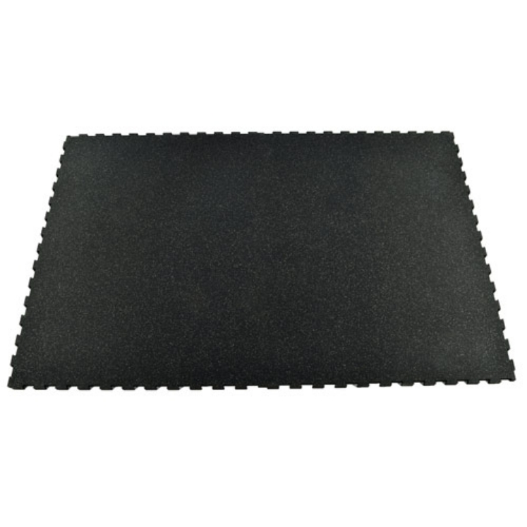 Poza cu Pardoseala fitness cauciucata, tip puzzle, 98x98x1.5 cm