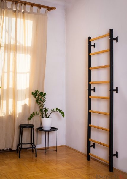 Spalier BenchK 700B, cu un cadru de otel si 9 bare din fag masiv - 2 | YEO