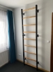 Poza cu Spalier BenchK 700B, cu un cadru de otel si 9 bare din fag masiv