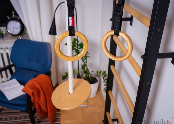 Set accesorii de gimnastica A076 pentru spalierele BenchK - 2 | YEO