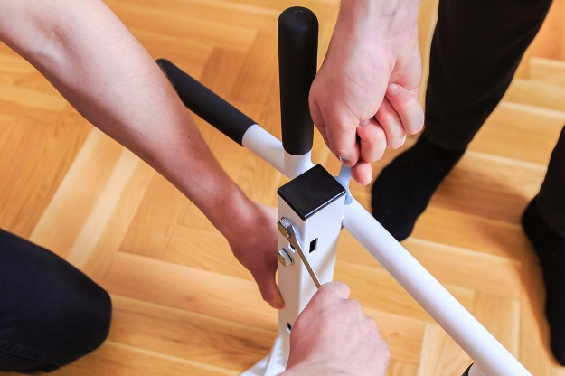 Poza cu Bara de tractiune PB2W fixa cu 6 manere pentru spalierele BenchK 