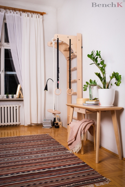Poza cu Spalier BenchK 111+ A204, cu bara de tractiuni si accesorii