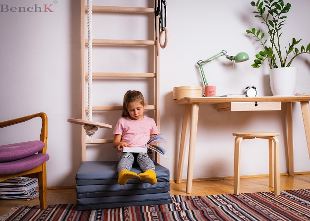 Poza cu Spalier BenchK 111+ A204, cu bara de tractiuni si accesorii