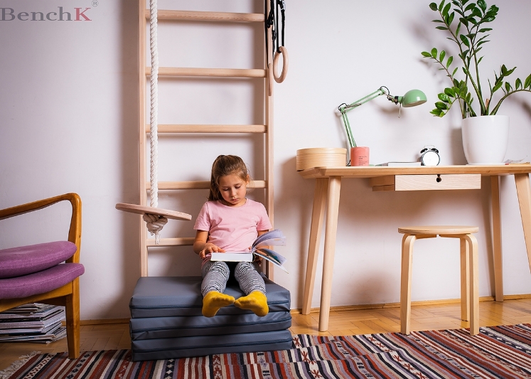 Poza cu Spalier BenchK 111+ A204, cu bara de tractiuni si accesorii