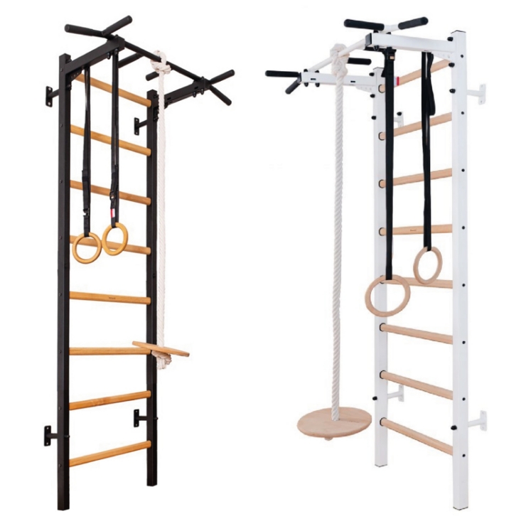 Poza cu Spalier BenchK 221B+A076, cu bara de tractiuni fixa cu 6 manere si accesorii