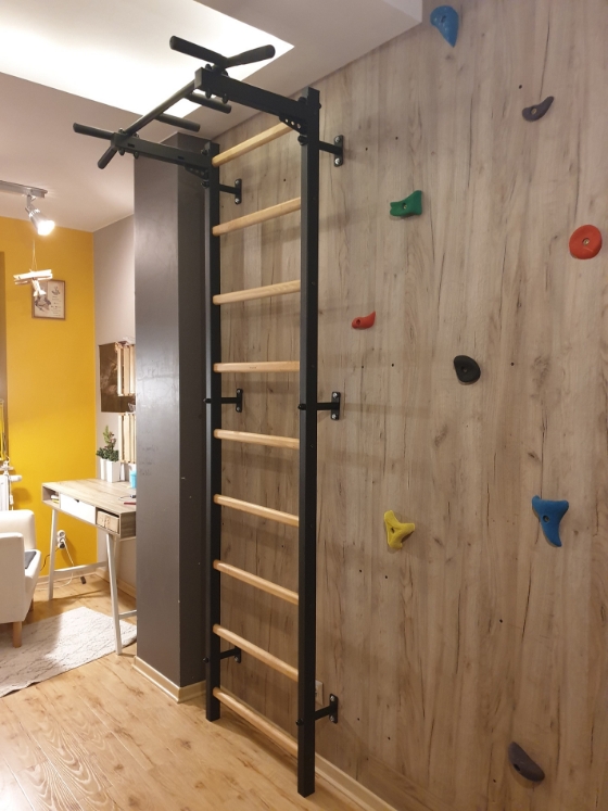 Poza cu Spalier BenchK 721B,  cu bara de tractiune fixa din otel