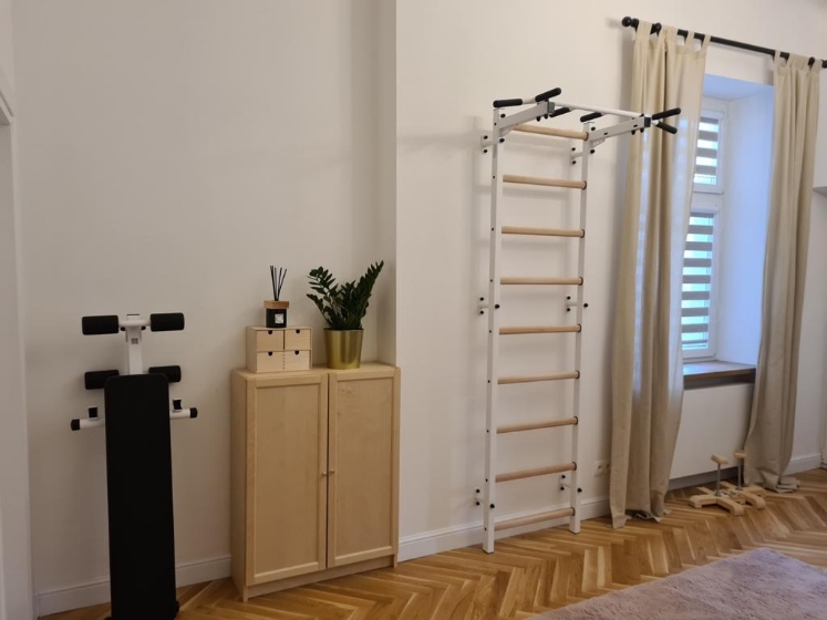 Poza cu Spalier BenchK 721W,  cu bara de tractiune fixa din otel