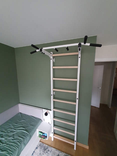 Poza cu Spalier BenchK 721W,  cu bara de tractiune fixa din otel