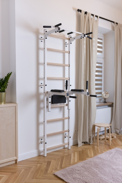 Spalier BenchK 722W, cu bara de tractiune fixa din otel si suport spate - 3 | YEO