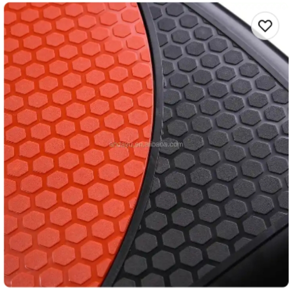 Stepper reglabil pe 3 niveluri de inaltime, rosu cu negru, Dayu Fitness - 2 | YEO