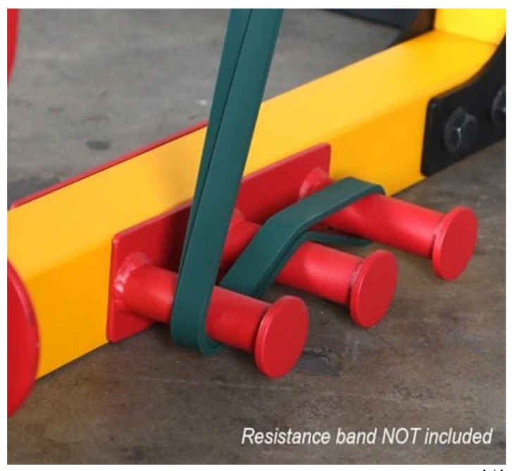 Poza cu Accesoriu atasare benzi elastice pentru aparatul Power Rack WB-PR POWERTEC