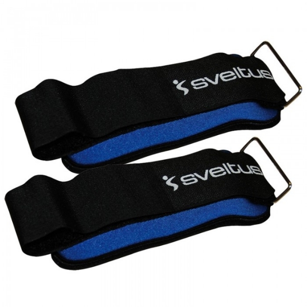 Poza cu Set greutati pentru incheieturi Sveltus, 0,5 kg, albastru